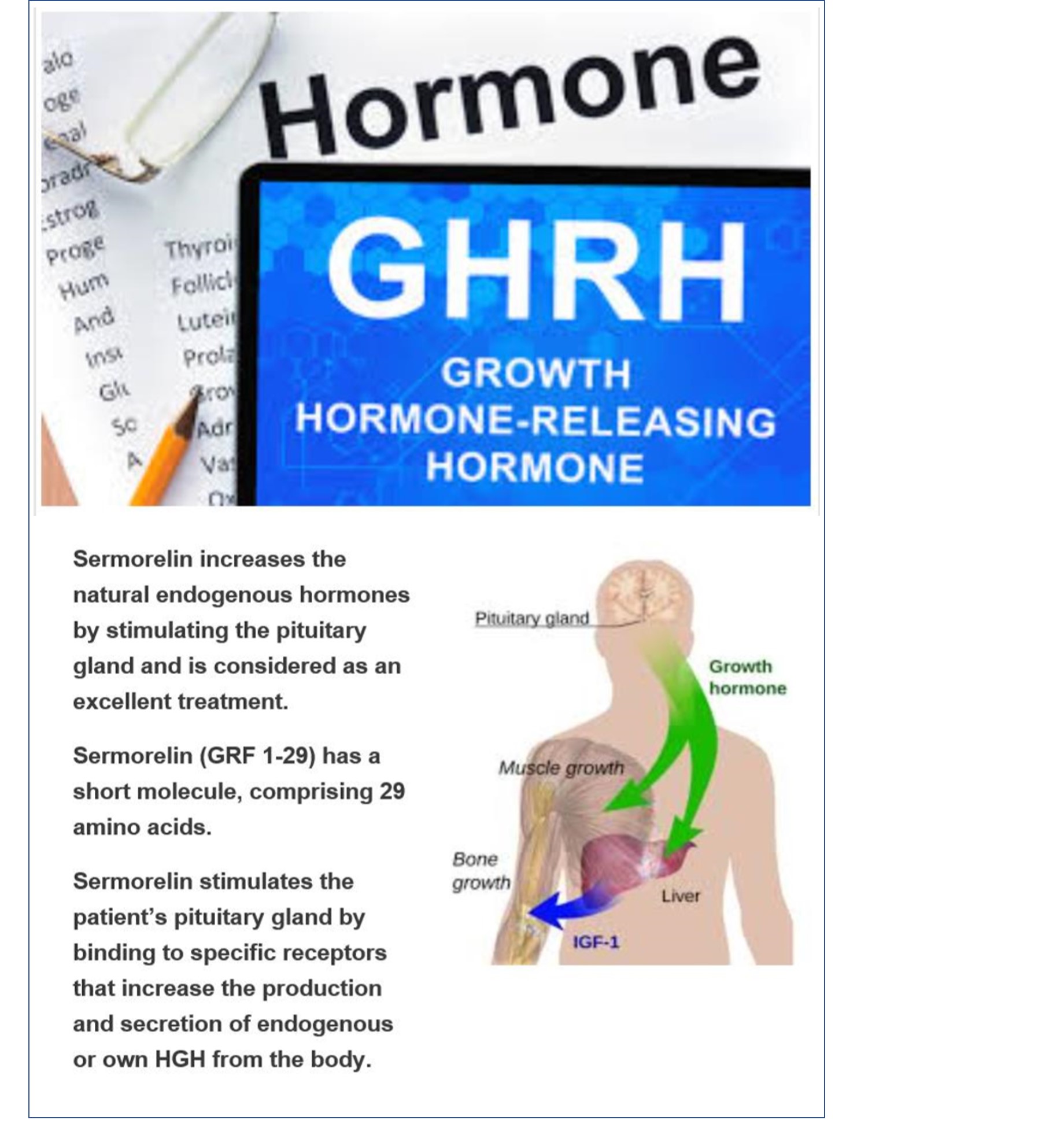 Growth Hormone Replacement - Vitality Rejuvenation Clinic